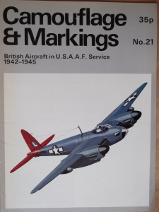 CAMOUFLAGE   MARKINGS  21. BRITISH AIRCRAFT IN USAAF SERVICE 1942-1945